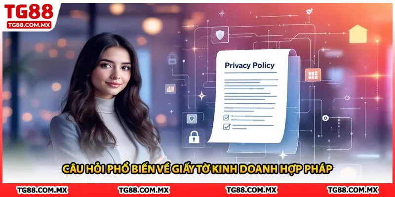 Câu hỏi phổ biến về giấy tờ kinh doanh hợp pháp